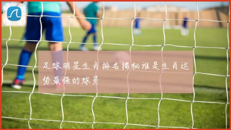 足球明星生肖排名揭秘谁是生肖运势最强的球员